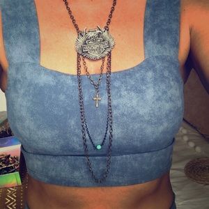 Harley Davidson handmade necklace